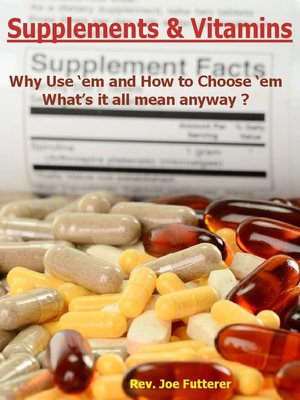 cover image of Supplements and Vitamins
